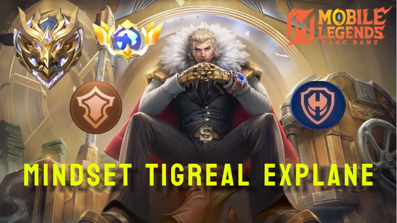 Cara Tips dan trik gameplay bermain Tigreal Explane Mobile Legends LF Maestro