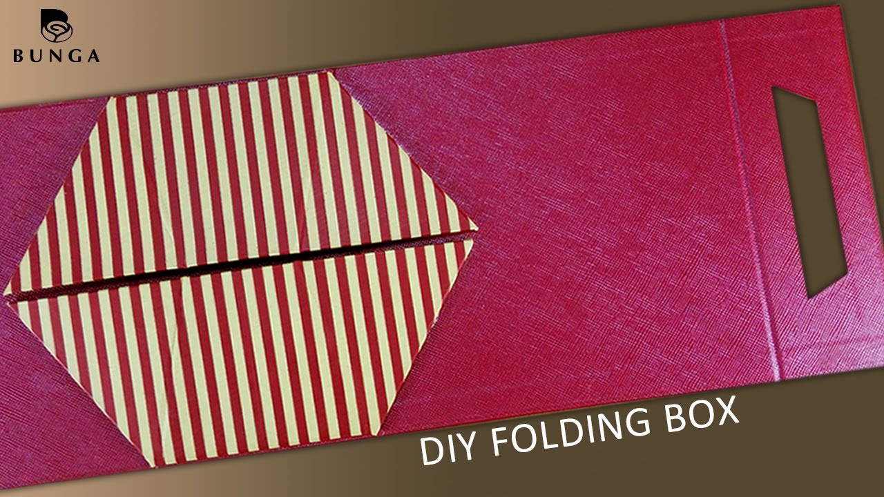 Diy Gift box | Diy Folding Box | Crafts | Gift Ideas | Custom box