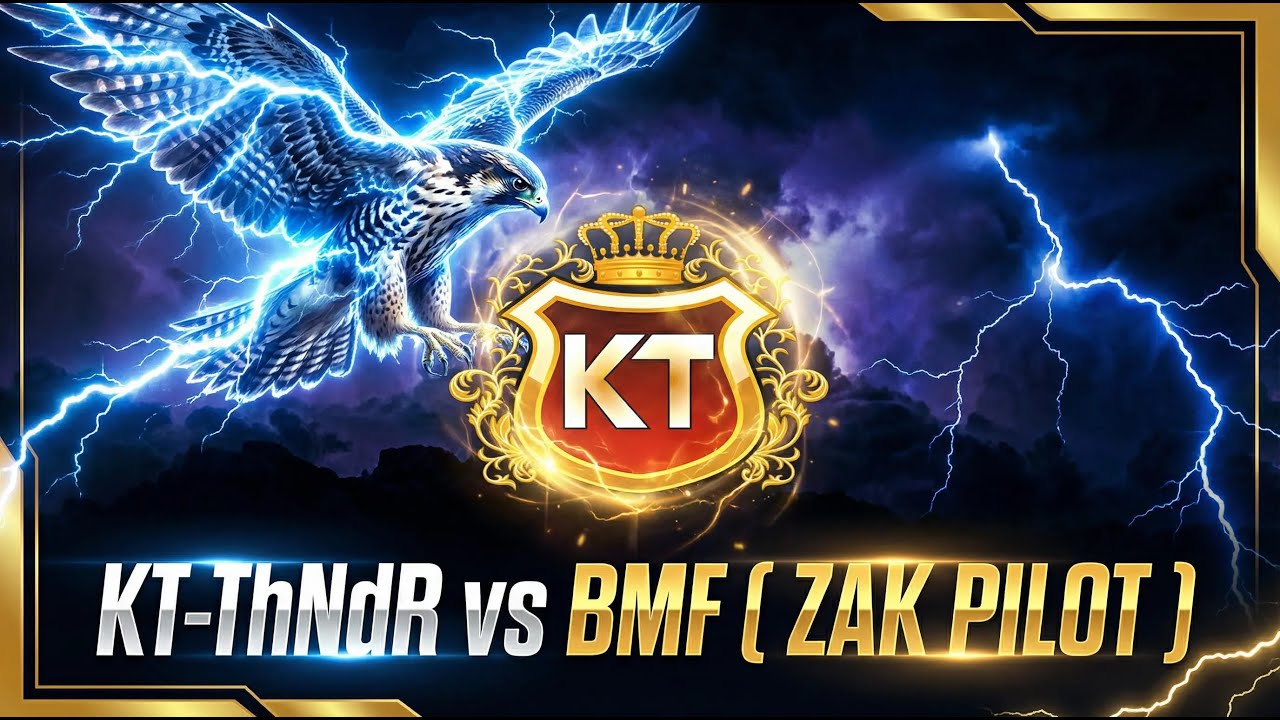 BMF-SALSERO AND IRESHA (ZAK PILOT)  GETS ONLINE FLAT BY KT-ThNdR | WAR COMMANDER PVP | KT TEAM