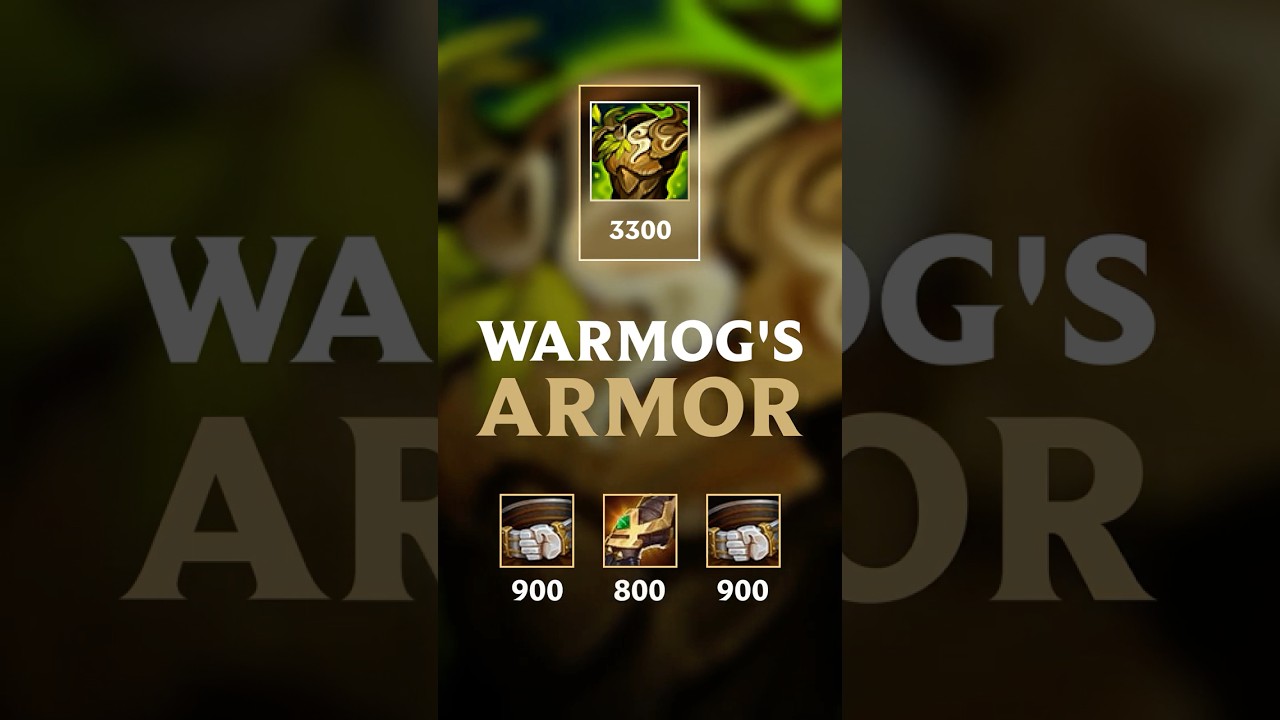 New Warmog&rsquo;s Armor: Stat Changes & Powerful Passive!  #leagueoflegends #tank #season15