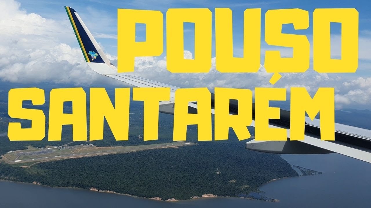 Procedimento de pouso em Santarém/PA. Airbus A320 Neo - Azul Linhas Aéreas - 24/05/2021.