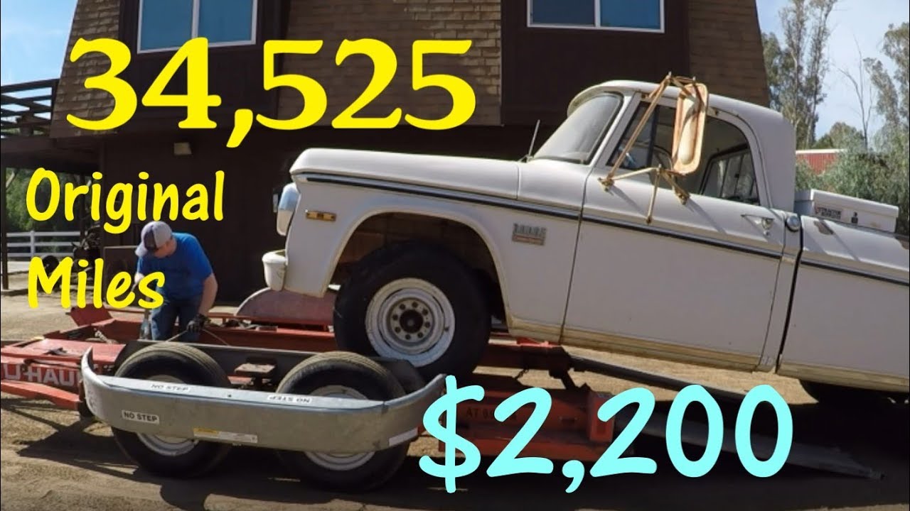1970 Dodge Sweptline D200 Camper Special Project Truck I found on Craigslist.