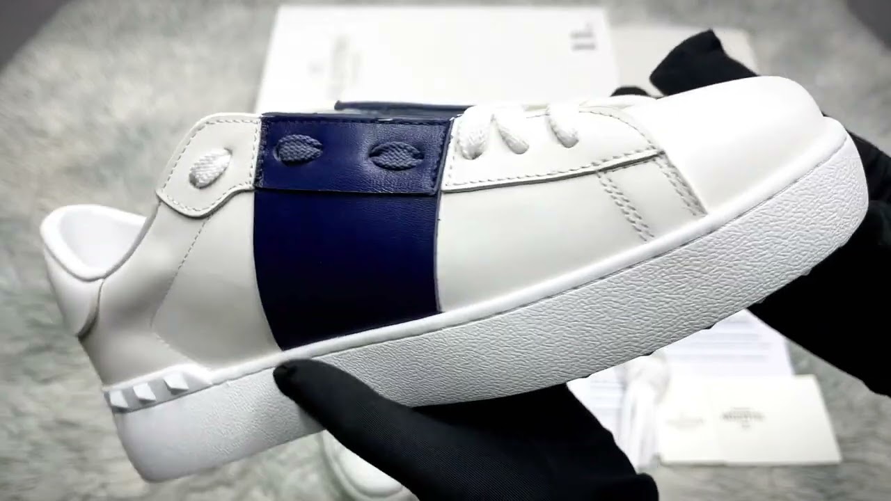 2024 Real VS Fake VALENTINO Open Sneakers unboxing checking