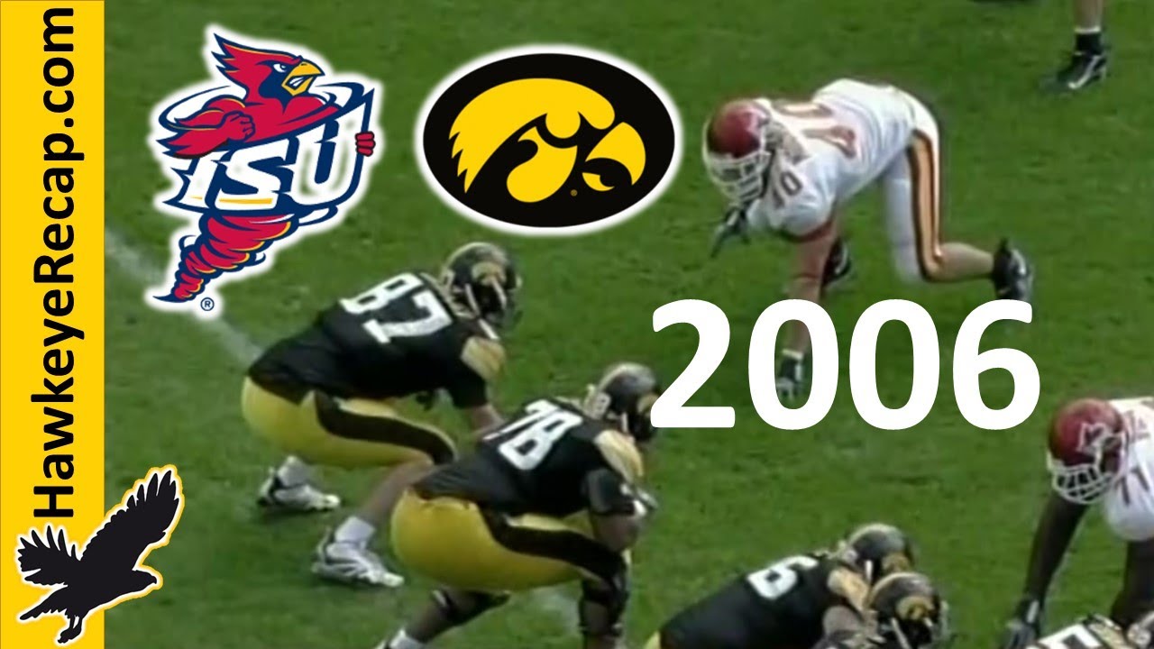#16 Iowa Hawkeyes vs Iowa State Cyclones - College Football - Dan McCarney vs Kirk Ferentz 9/16/2006