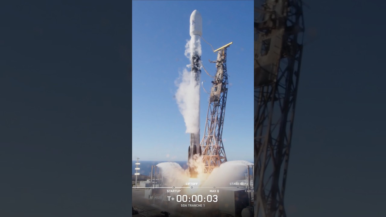 СТАРТ! SpaceX Tranche 1 Transport Layer C Mission