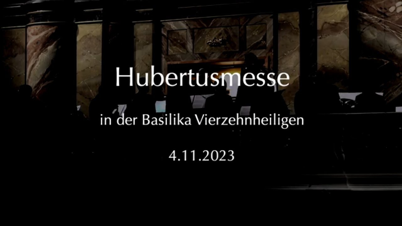 Hubertusmesse Vierzehnheiligen 2023