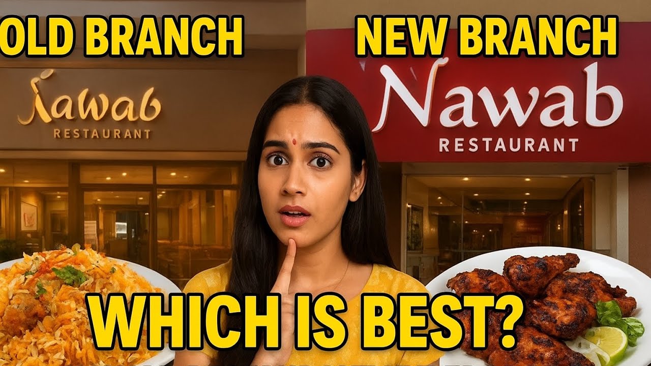 Which is best?? Old Nawab Vs New Nawab Hyderabad || Food Vlog || Gacchibowli Vs Financial district
