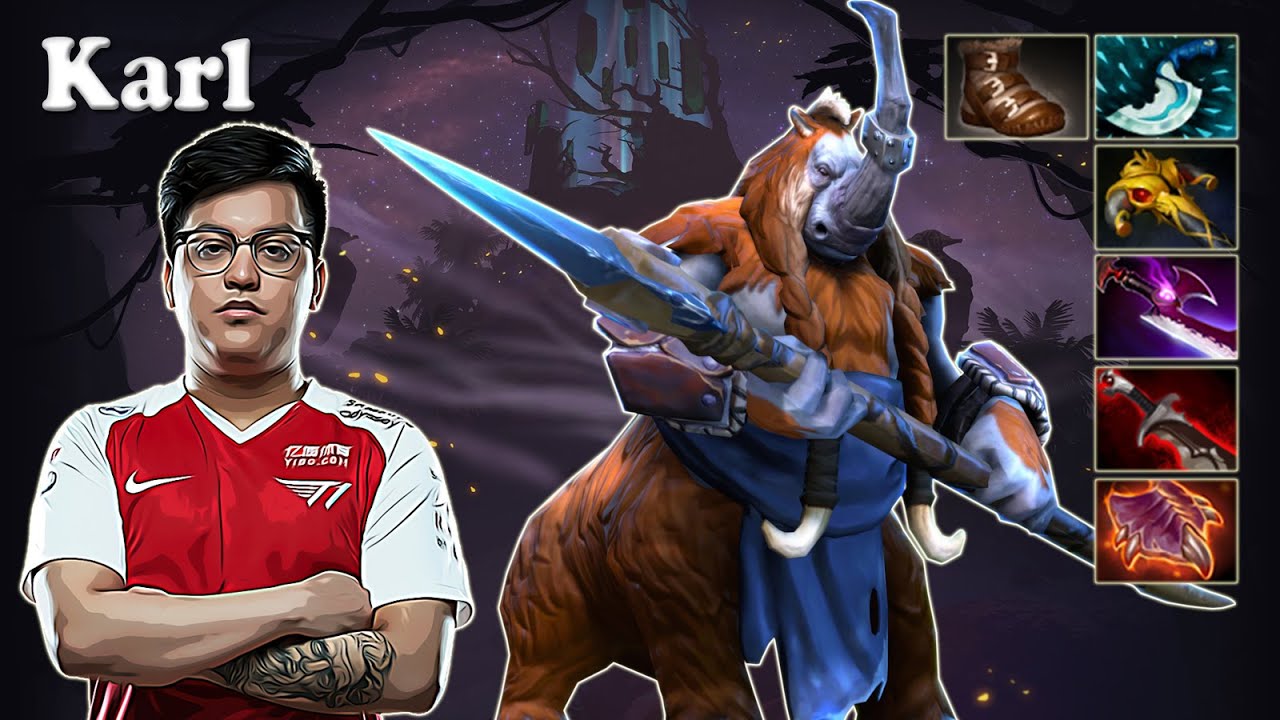 Karl - Magnus Midlane with JT, Kuku vs 23savage | Dota 2 7.29d Gameplay