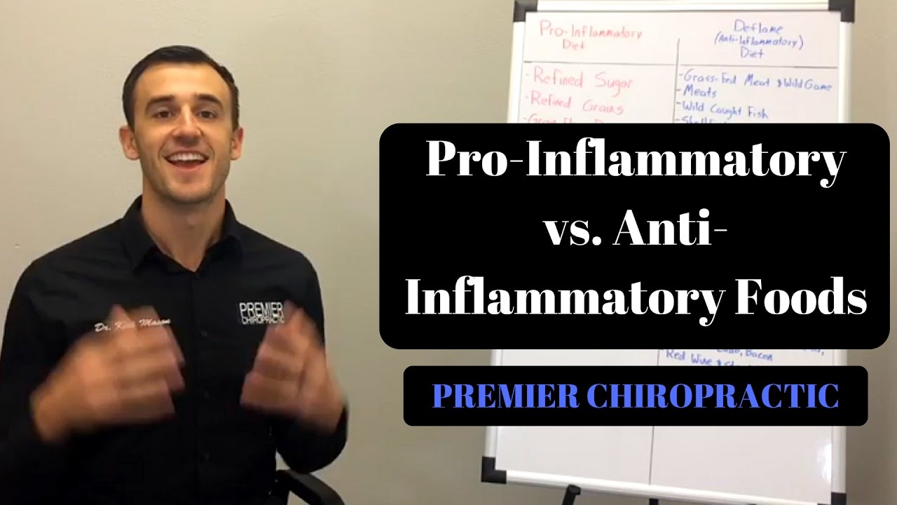 Pro-Inflammatory vs. Anti-Inflammatory Foods - Minot Premier Chiropractic