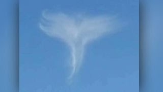 'Is that not an angel?' Mysterious cloud goes viral