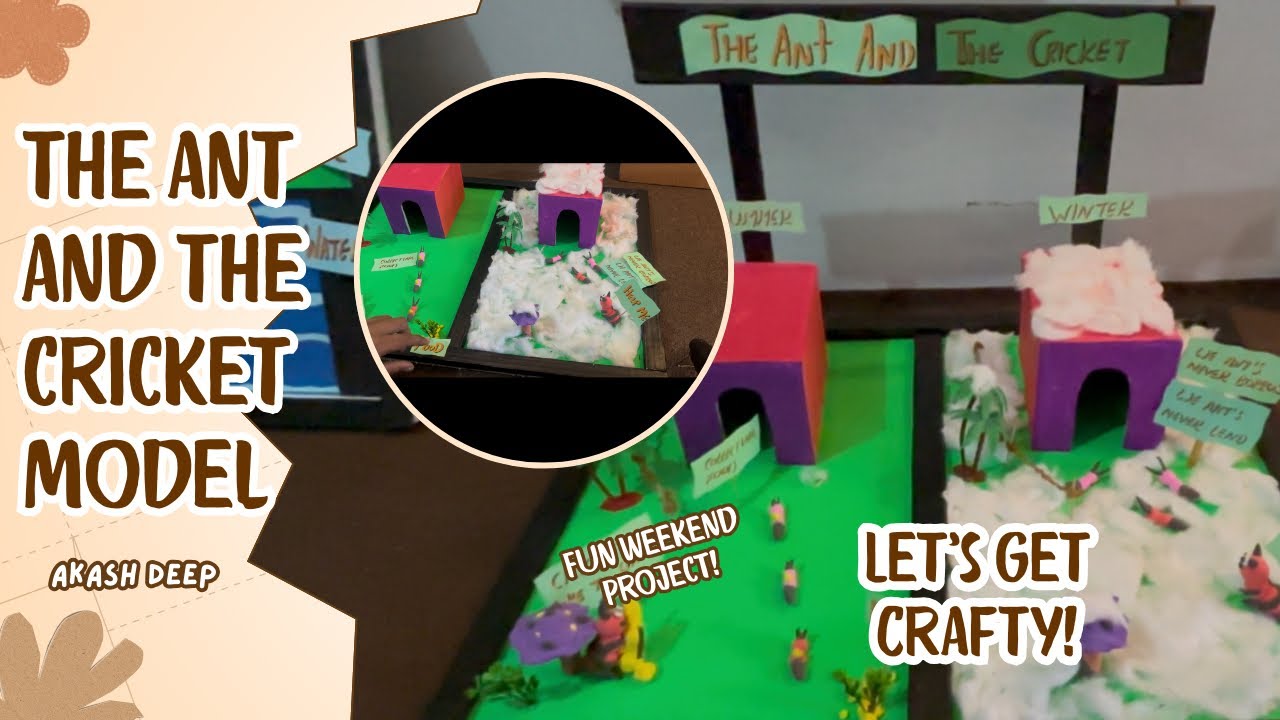 the ant and the cricket model|ant and the cricket model|english story model | english model
