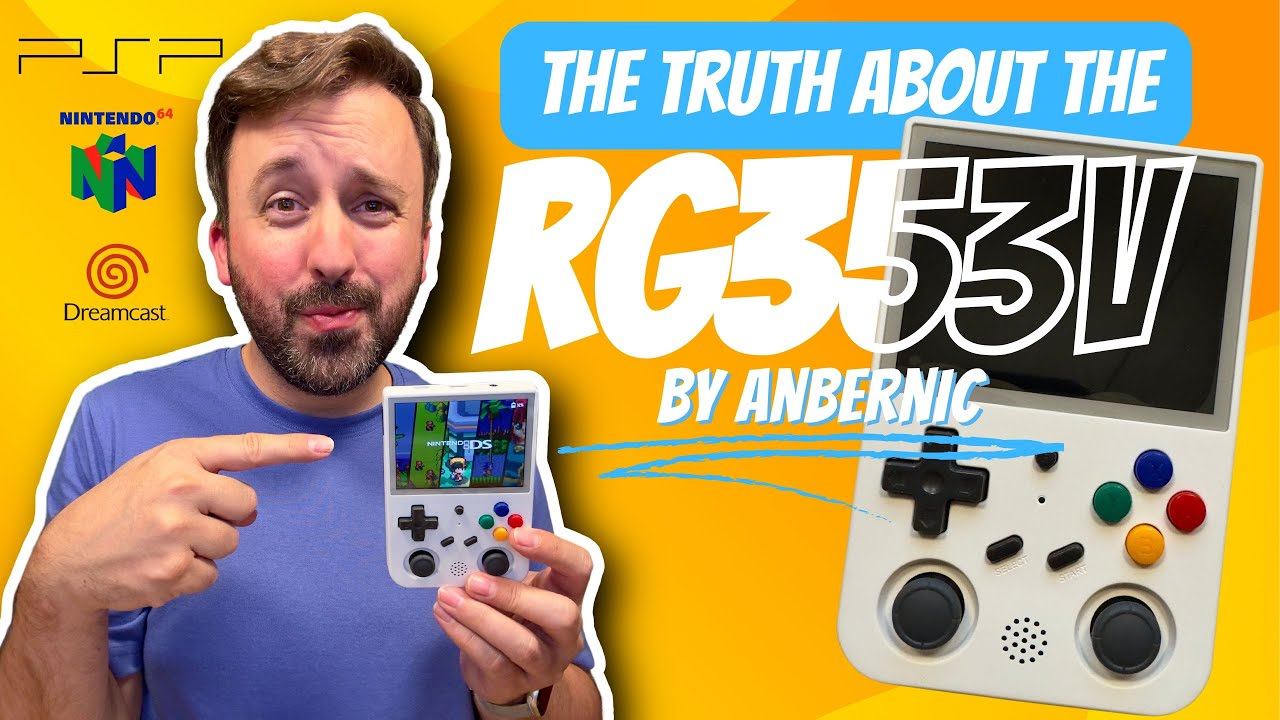 Лучшее ретро-устройство для игр? Полный обзор Anbernic RG353V! 🎮🕹️