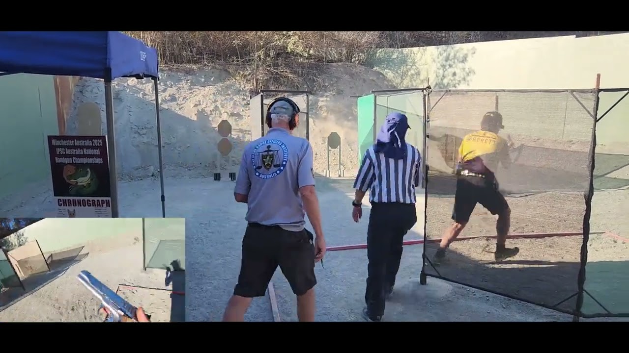 Winchester Australia 2025 IPSC Australia National Handgun Championship stages 1-6