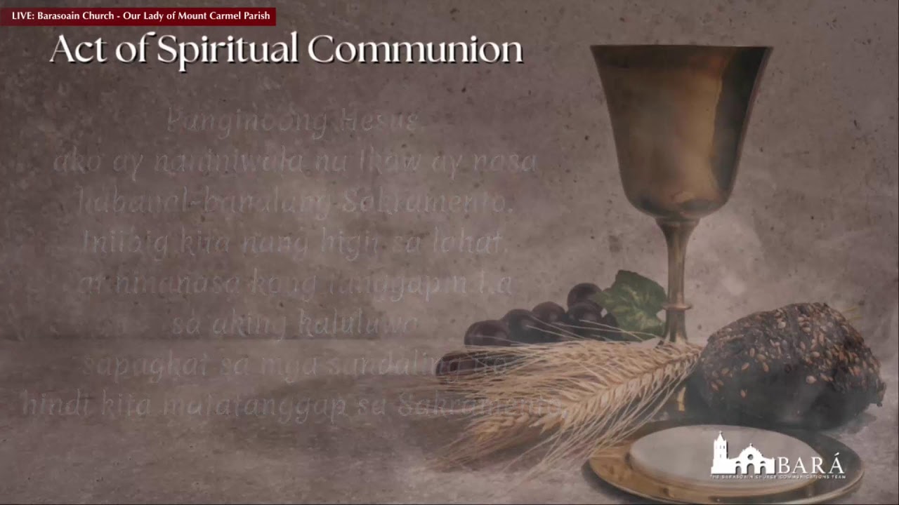 #𝗠𝗜𝗦𝗔𝗕𝗮𝗿𝗮𝘀𝗼𝗮𝗶𝗻 Live mula sa Parokya ng Nuestra Señora del Carmen - Simbahan ng Barasoain | 06:00 N.U