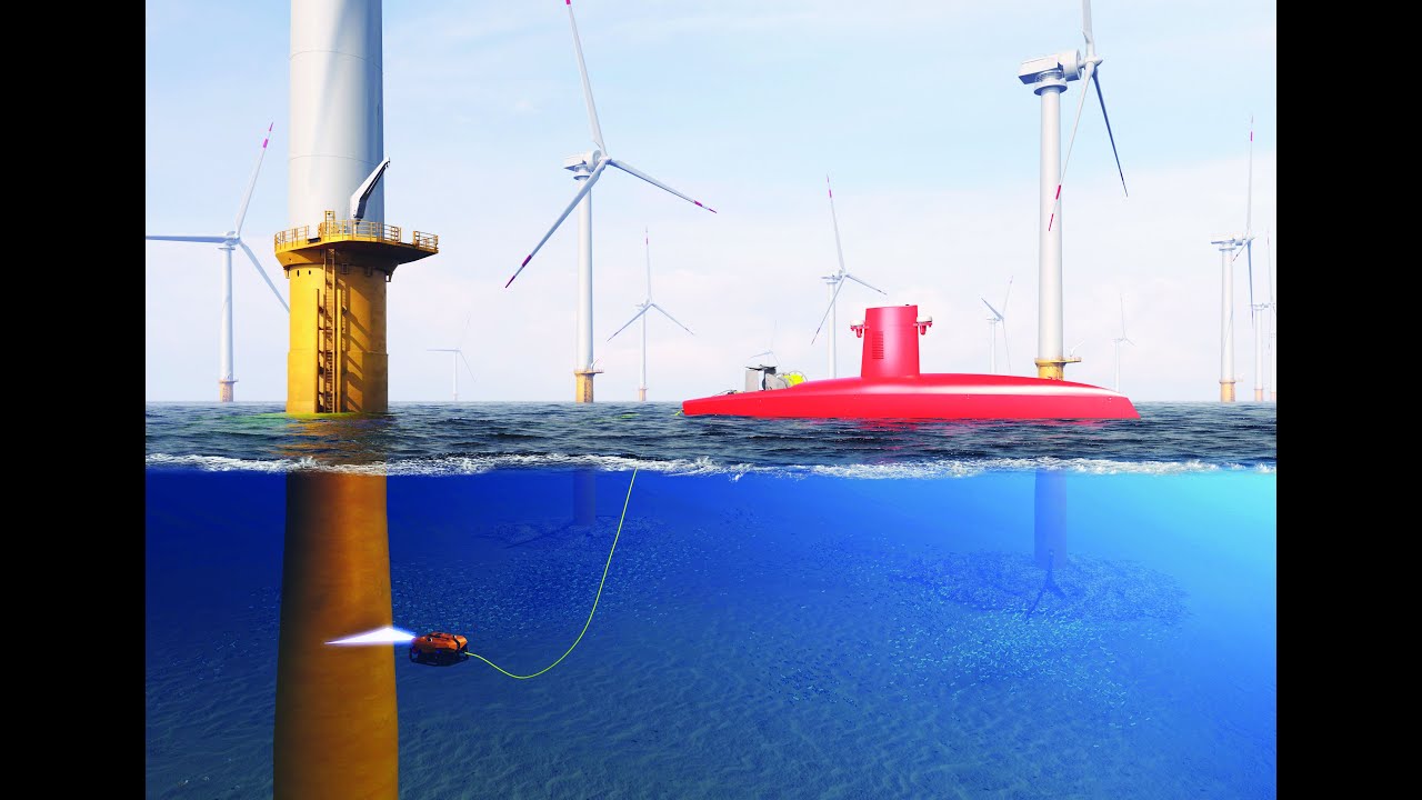Exail USV Animation | Multi-Robot Deployment Capabilities | Offshore Animation