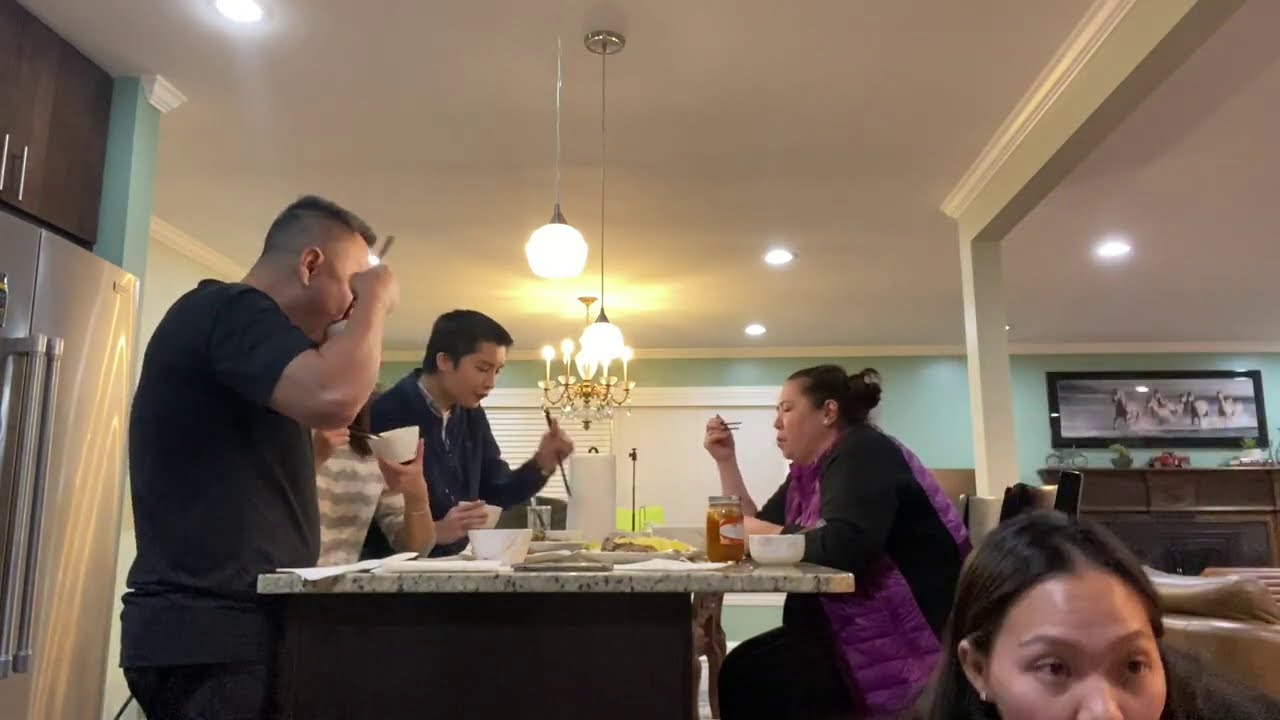 Vlog 1178 ll CẢ NHÀ QUÂY QUẦN ĂN Bữa CƠM CHIA TAY