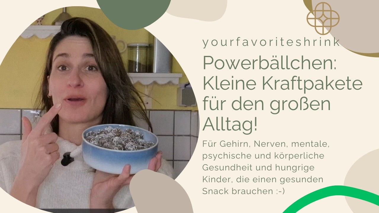 Beste #Powerbällchen – gesund, günstig und lecker! #darmfreundlich #snack #bestersnack #vegan