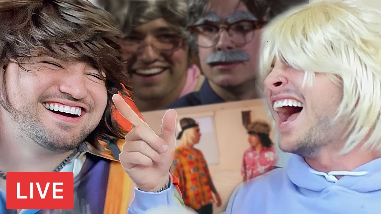 KianAndJc REACT to OLD VIDEOS! (hilarious) *FULL STREAM*