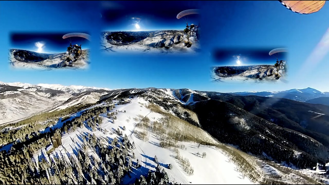 4 Strings feat. Ellie Lawson - Safe From Harm - Paramotoring Vail with Techno