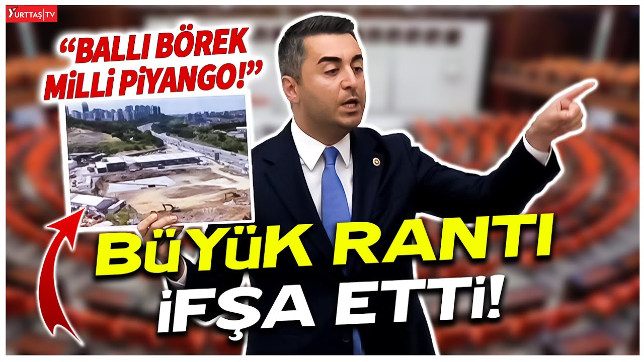 DEVA Partili Cem Avşar büyük rantı ifşa etti! “Ballı börek, milli piyango!”