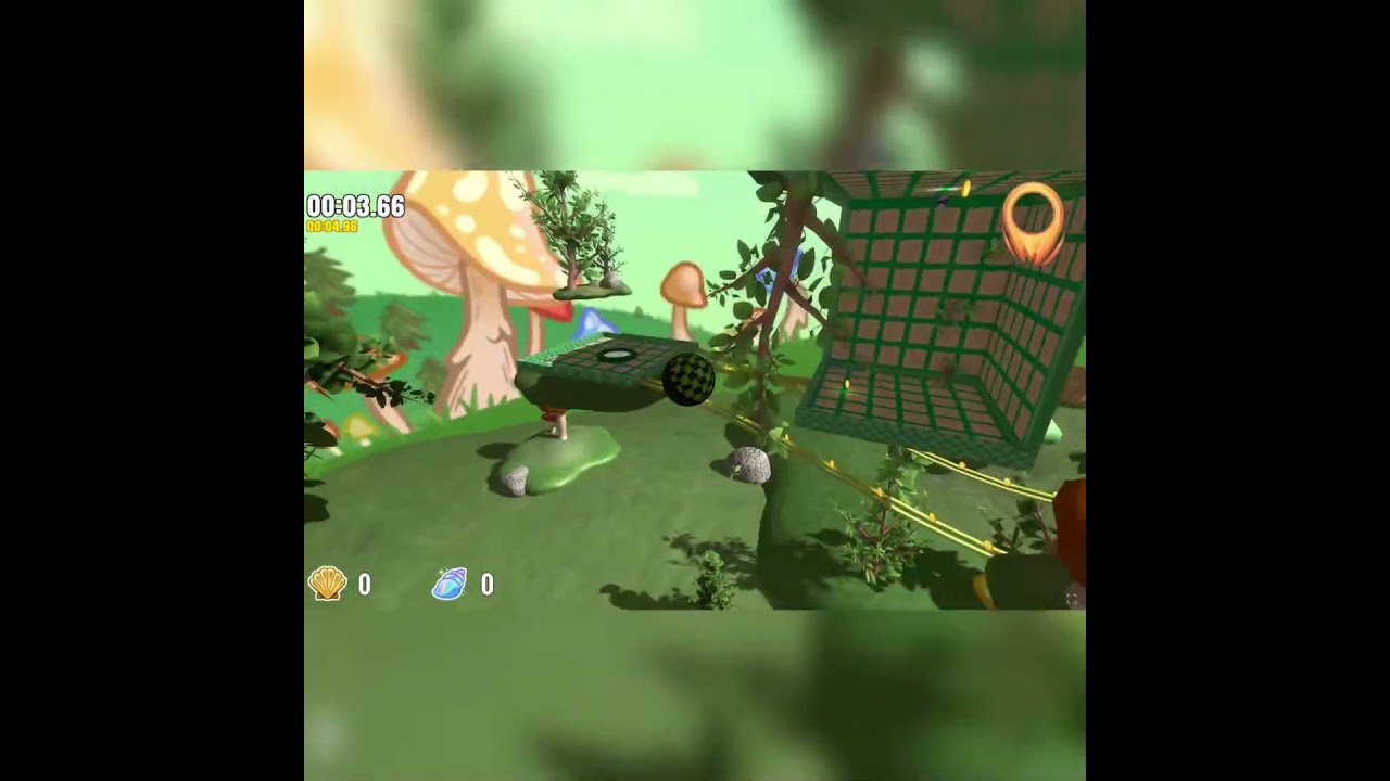 Unexpected Paths in Gon Ball Rally! #meos #frutigeraero #platformer #3d #marble #nostalgia