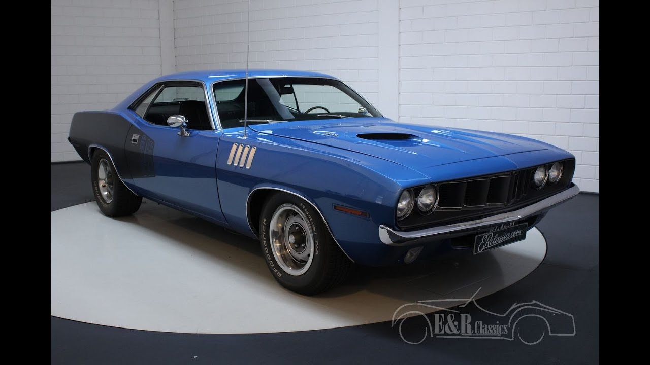 Plymouth Cuda 340 1971 restored -VIDEO- www.ERclassics.com