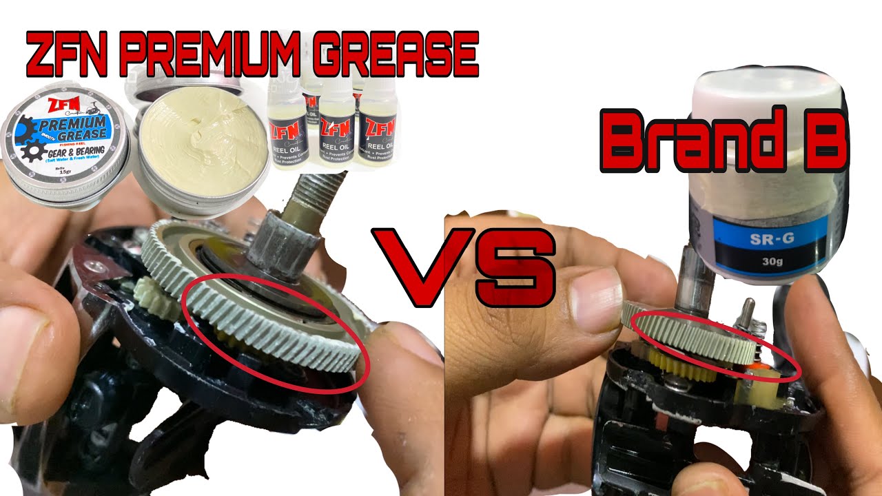 TEST WATERPROOF ZFN PREMIUM GREASE VS GREASE BRAND XXXXX