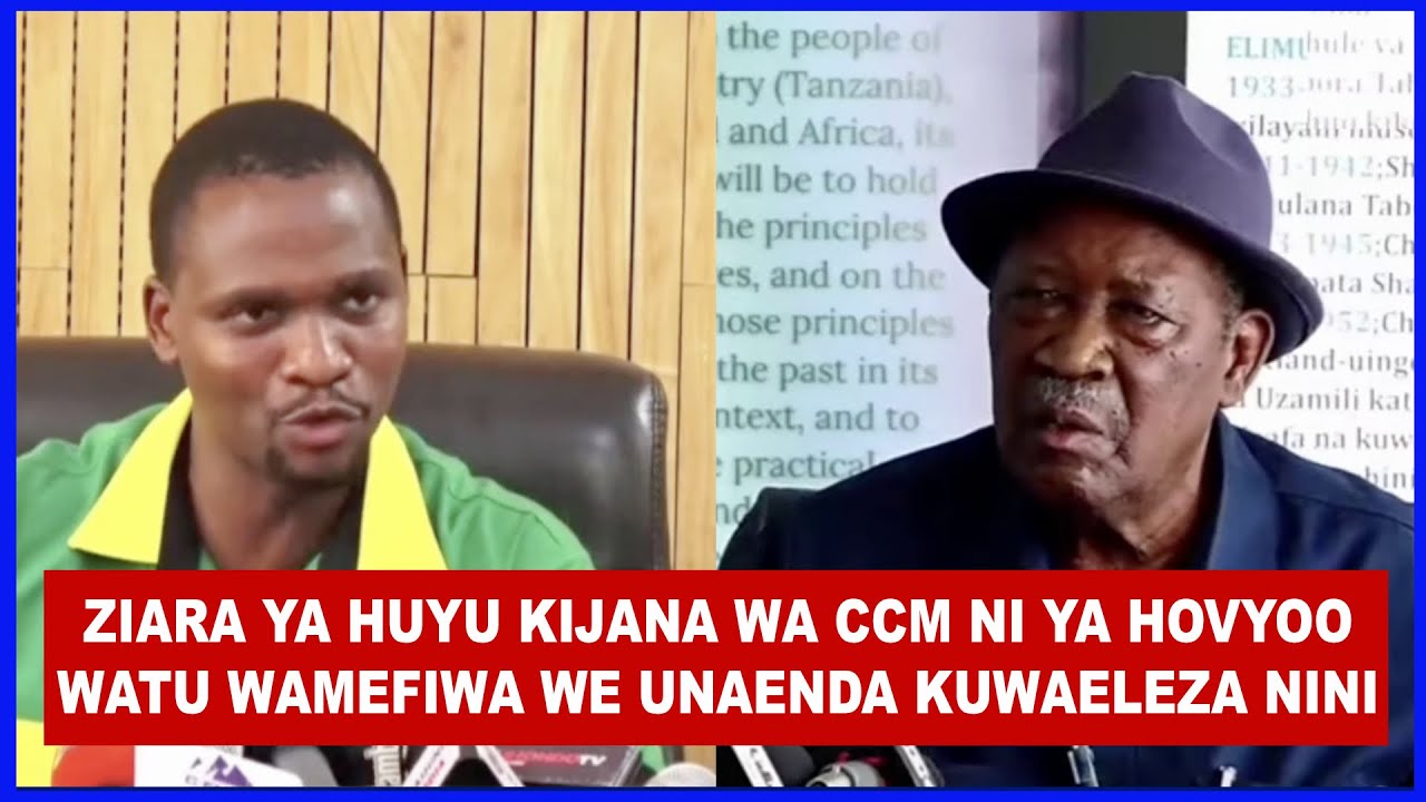 NI ZIARA YA HOVYOOOO! MZEE BUTIKU AMVAA VIKALI KENANI KIHONGOSI MWENEZI WA CCM