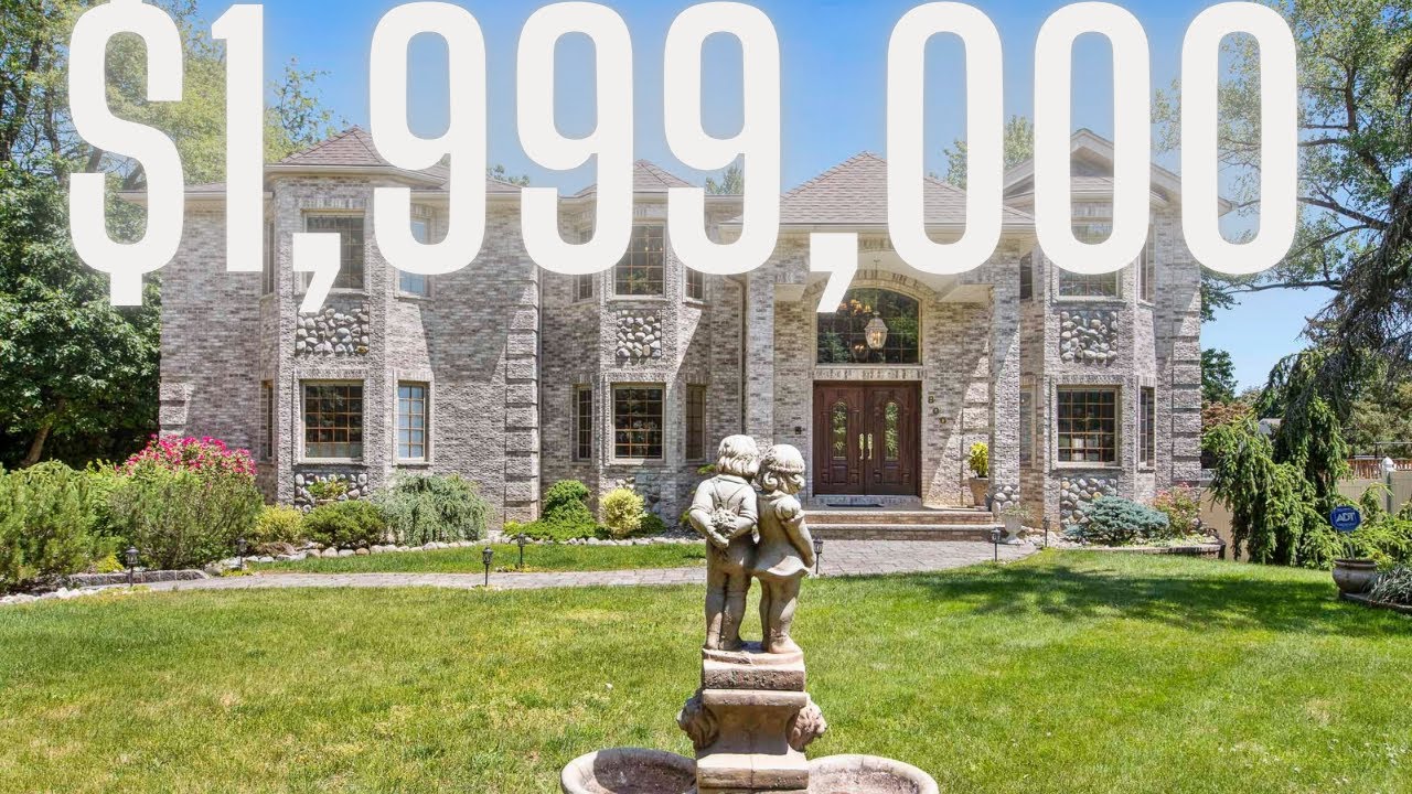 TOURING THE MOST LUXURIOUS HOUSE ON THE BLOCK. $1.9M PARAMUS NJ