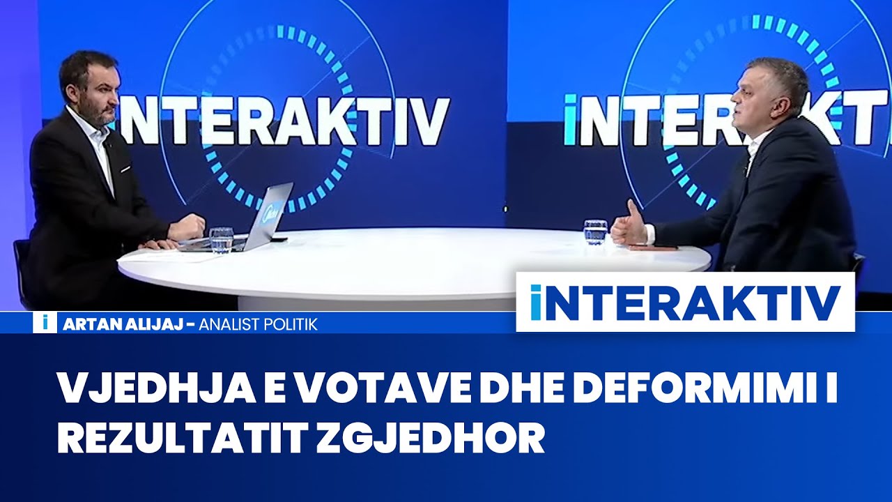 Vjedhja e votave dhe deformimi i rezultatit zgjedhor - Artan Alijaj, Live në Interaktiv