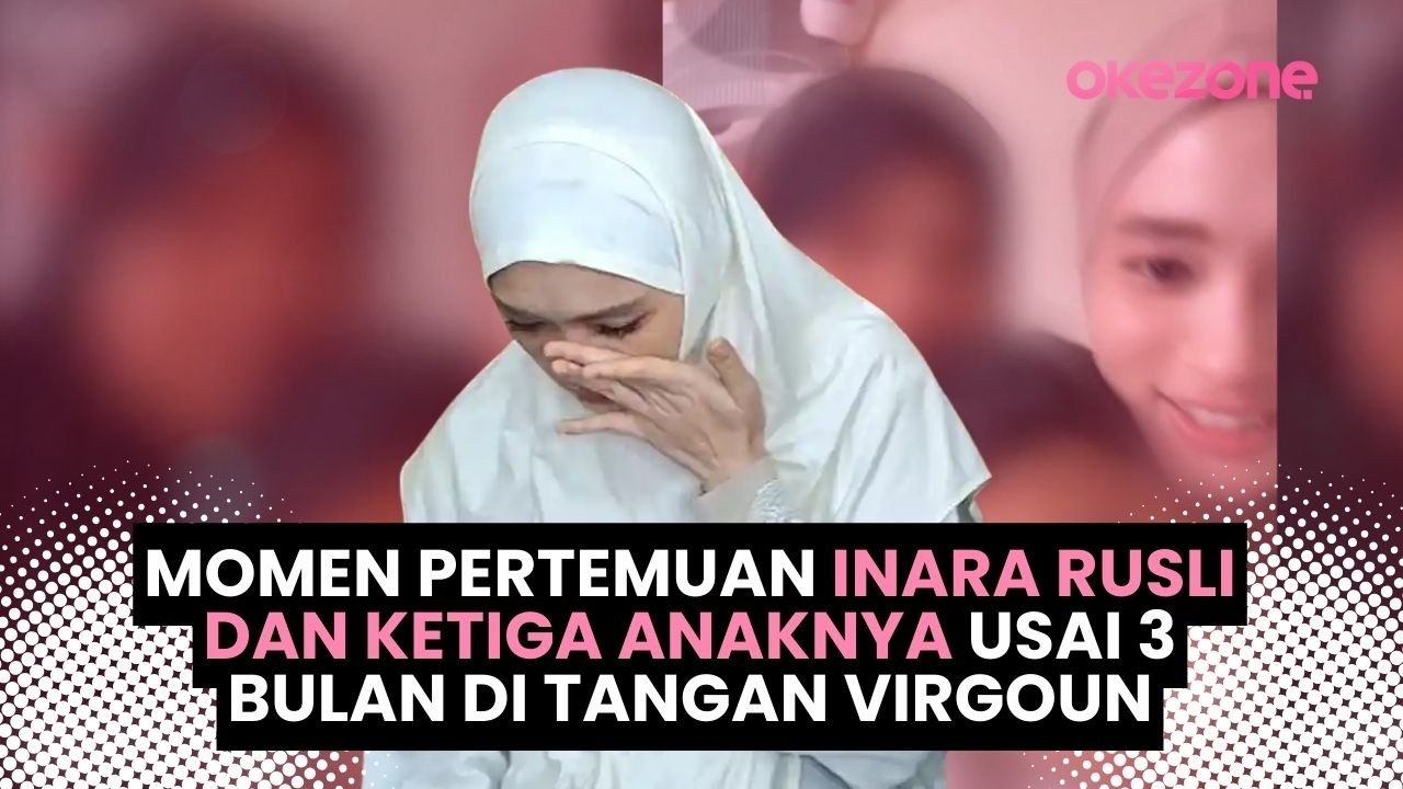 Momen Pertemuan Inara Rusli dan Ketiga Anaknya Usai 3 Bulan di Tangan Virgoun
