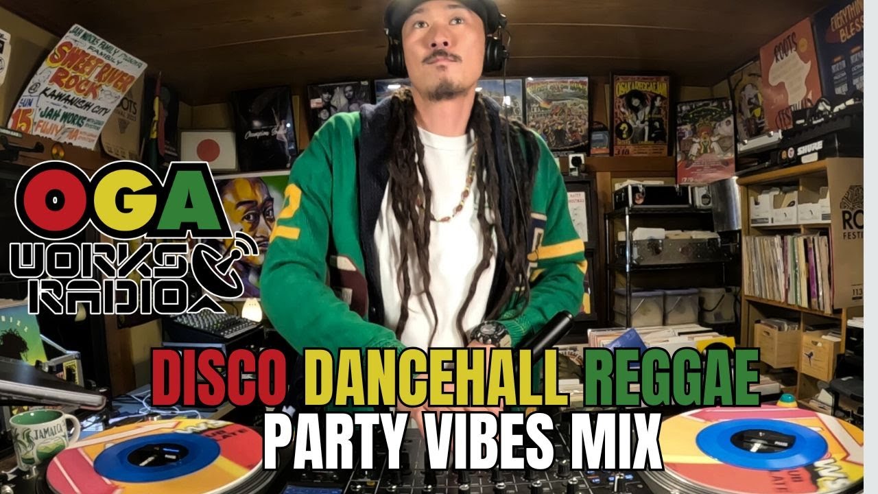 DISCO, DANCEHALL and REGGAE PARTY VIBES  MIX!! OGAWORKS RADIO December 25 . 2025