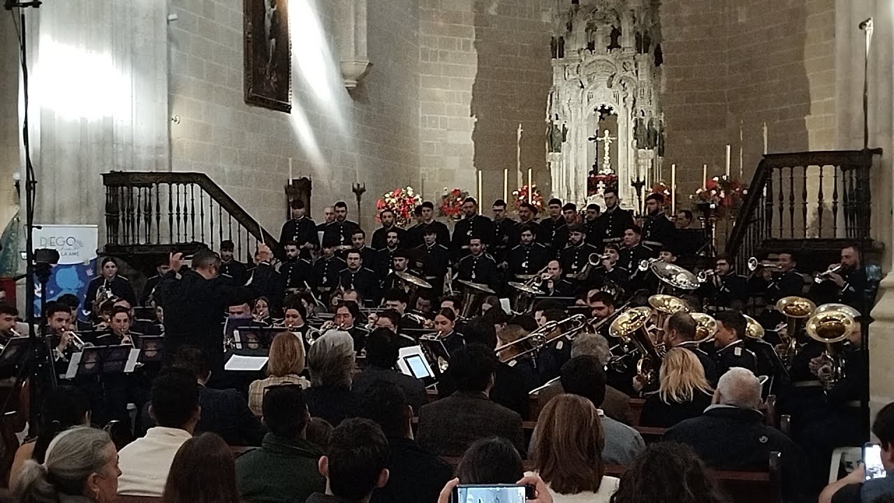 [4K] concierto SM los gitanos iglesia de santiago jerez 12/01