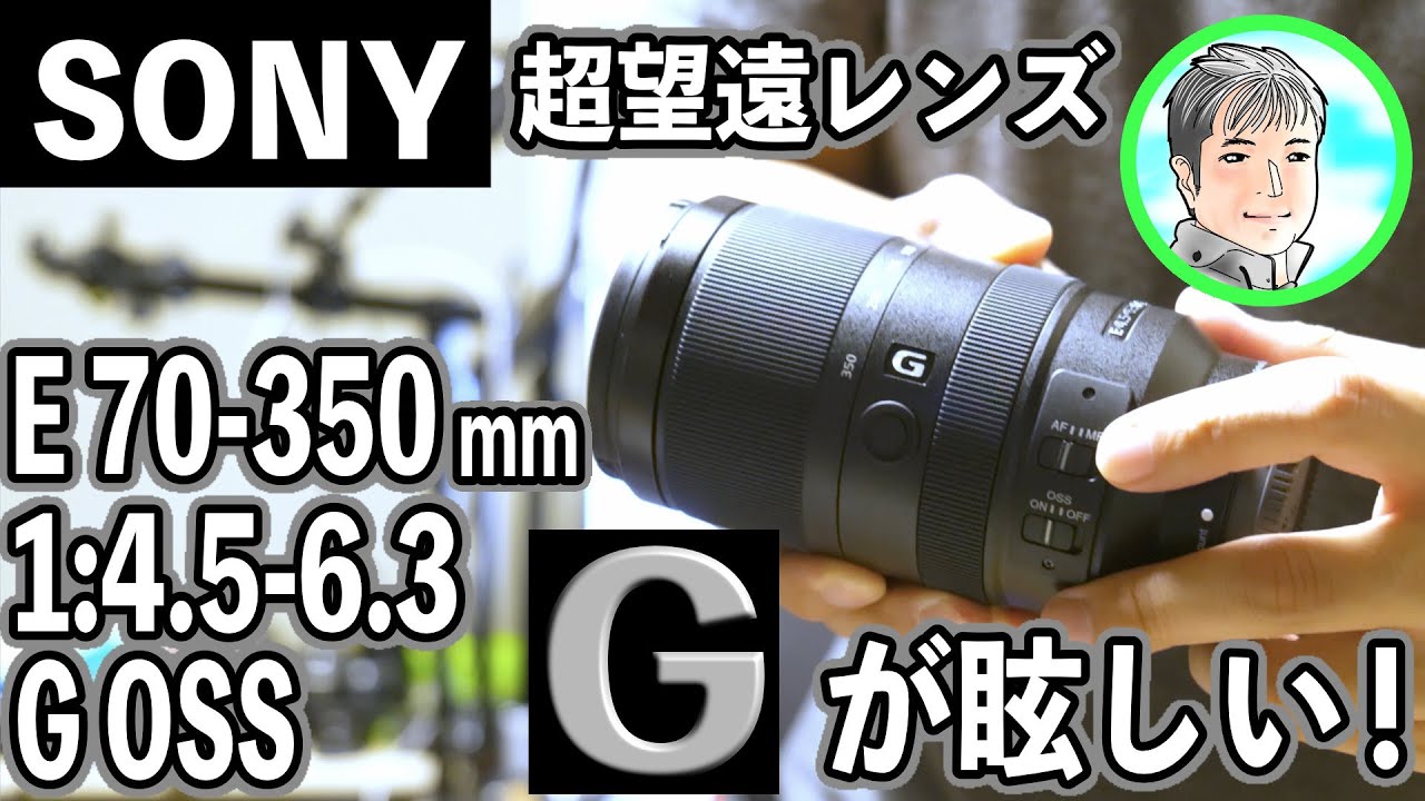 【SONYの高級レンズ】E 70-350mm 1:4.5-6.3 G OSS を作例を交えて比較とご紹介【APS-Cの超望遠】