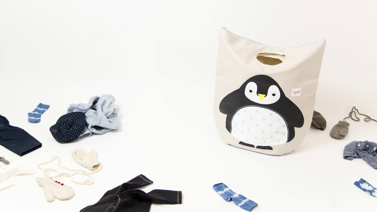 3 Sprouts Kosz na Pranie ułatwia sprzątanie!