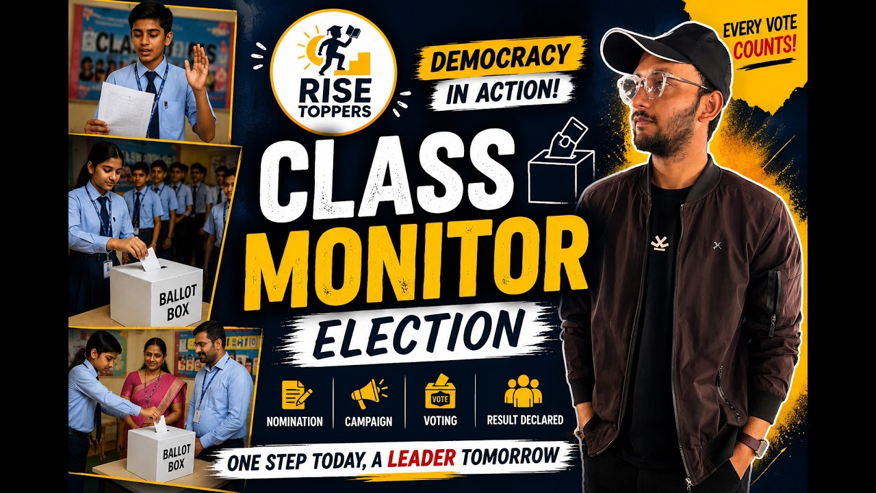 Class Monitor Election in School 😲 | Students Voting Like Real Election | Democracy in Action