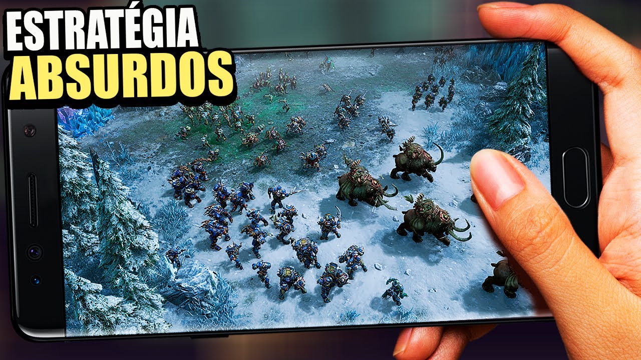 OS 32 MELHORES JOGOS DE ESTRATÉGIA EM TEMPO REAL PARA ANDROID 2025 !!