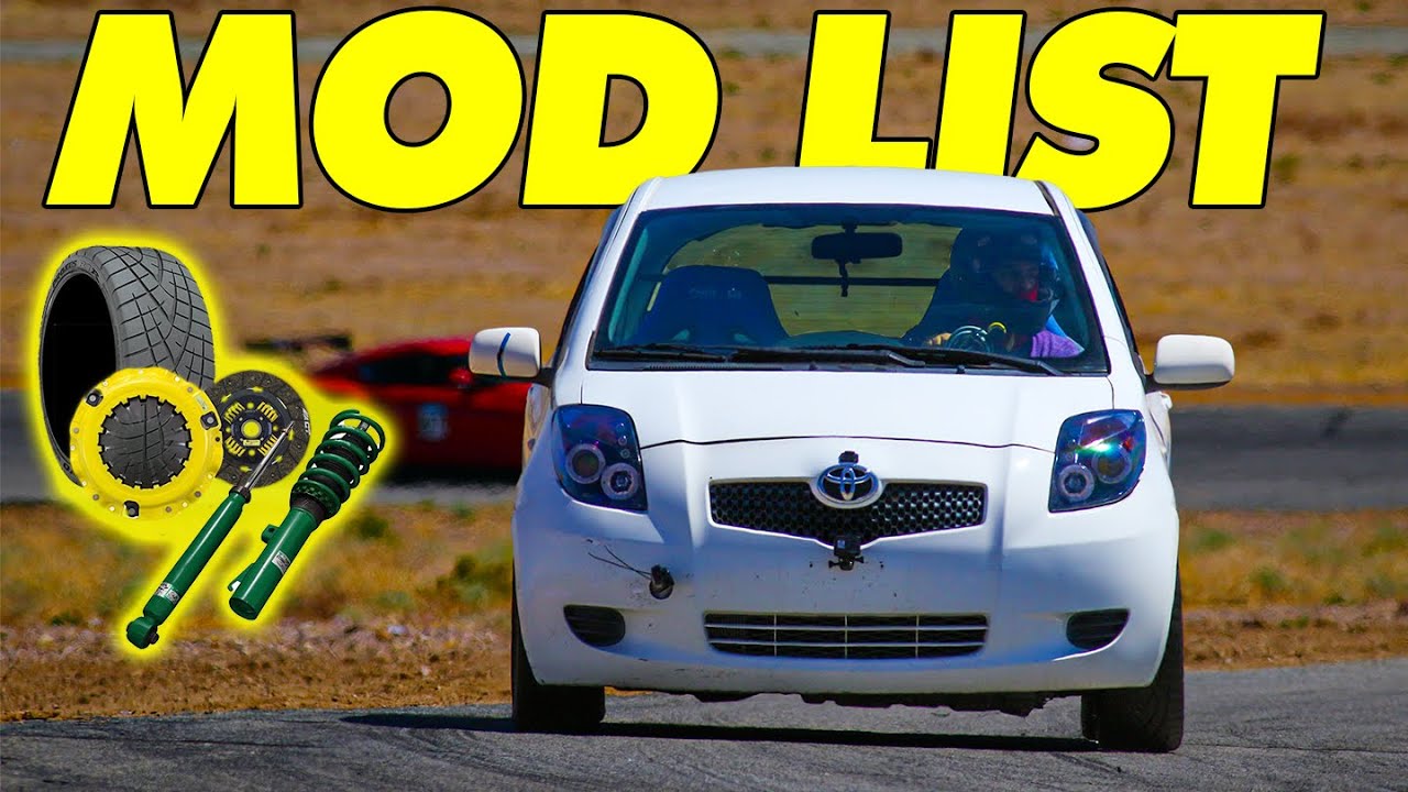 All the Mods on the Track Yaris | 2021 edition