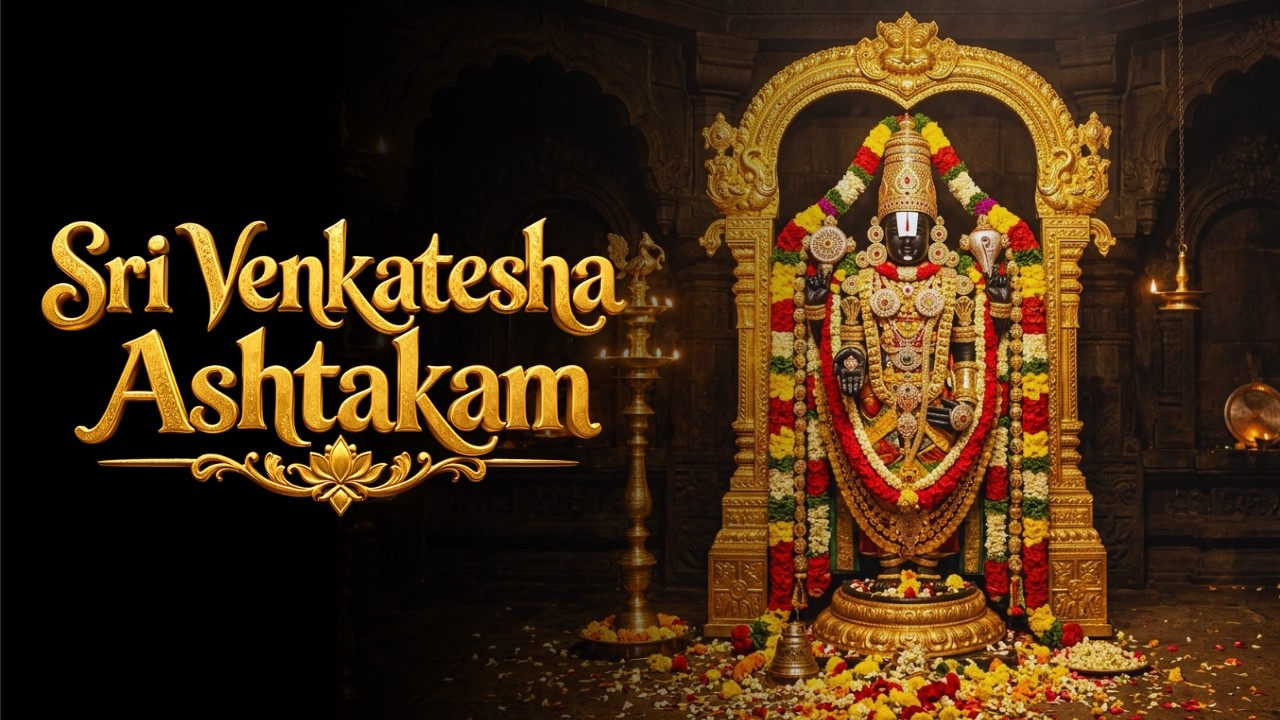 Sri Venkatesha Ashtakam | Powerful Devotional Song of Lord Venkateswara |Lord Venkateswara Prayer