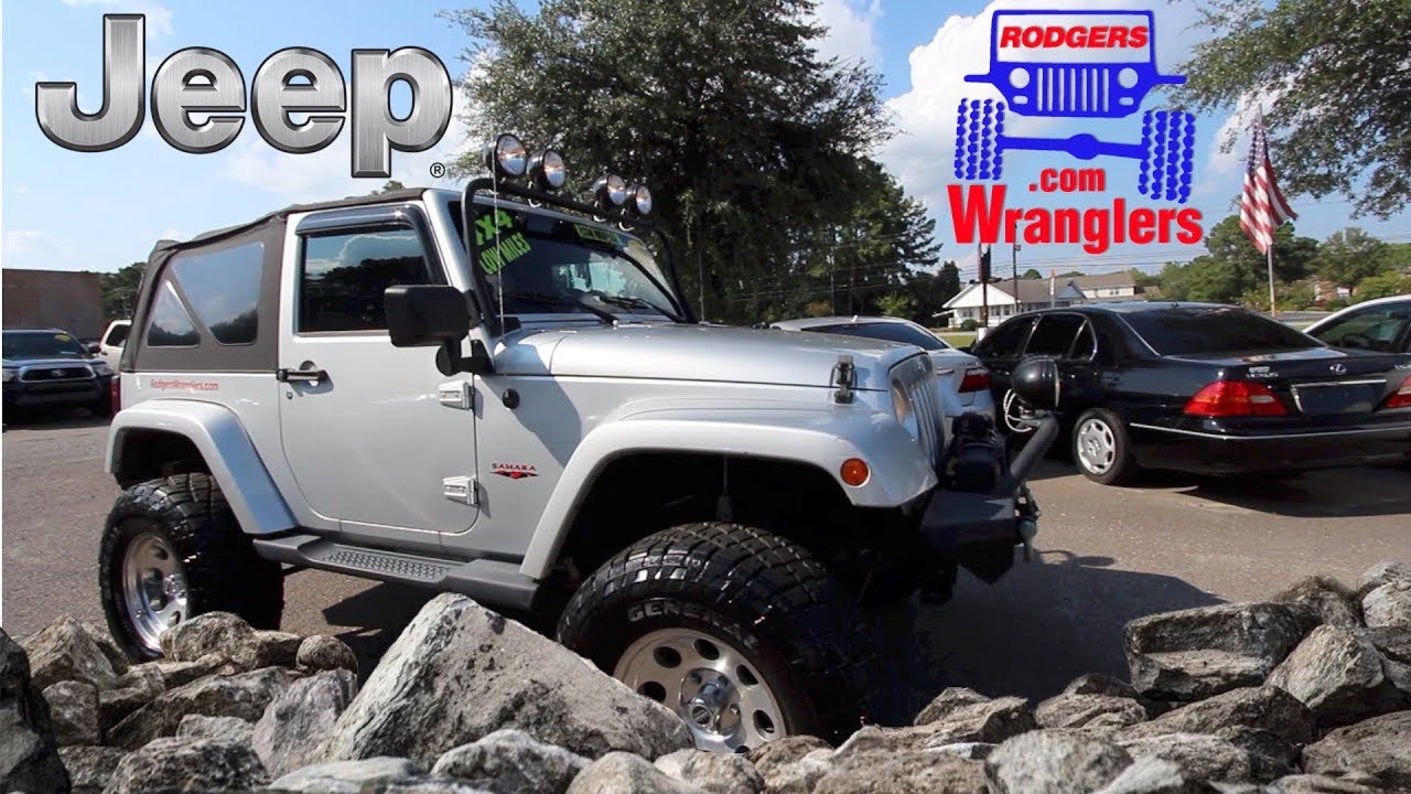 Reviewing a Lifted 2008 JK Jeep Wrangler Sahara 4x4 | For Sale @ Rodgers Wranglers | Charleston, SC