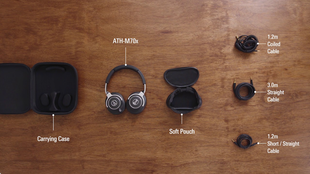 Unboxing Essentials for Content Creators: ATH-M70x Professional Monitor Headphones