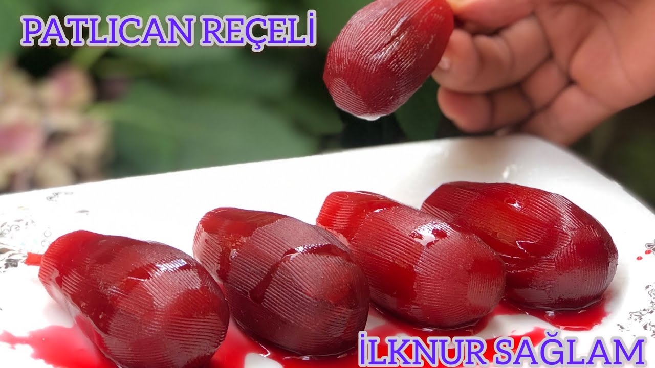 Patlıcan 🍆 Reçeli Yapımı/Karbonatla Patlıcan Reçeli Tarifi 💯