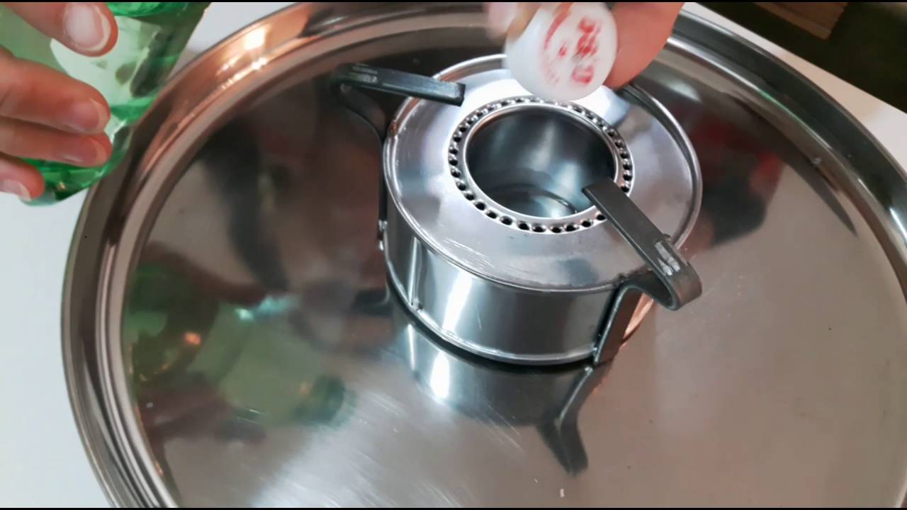 Fogareiro a Álcool - Teste