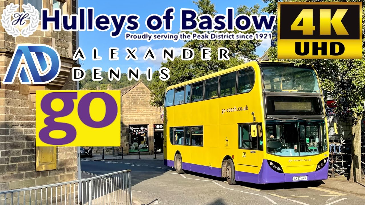 [Hulleys Of Baslow: 170 Bakewell to Chesterfield Station via Chatsworth House, Hassop] ADL Enviro400