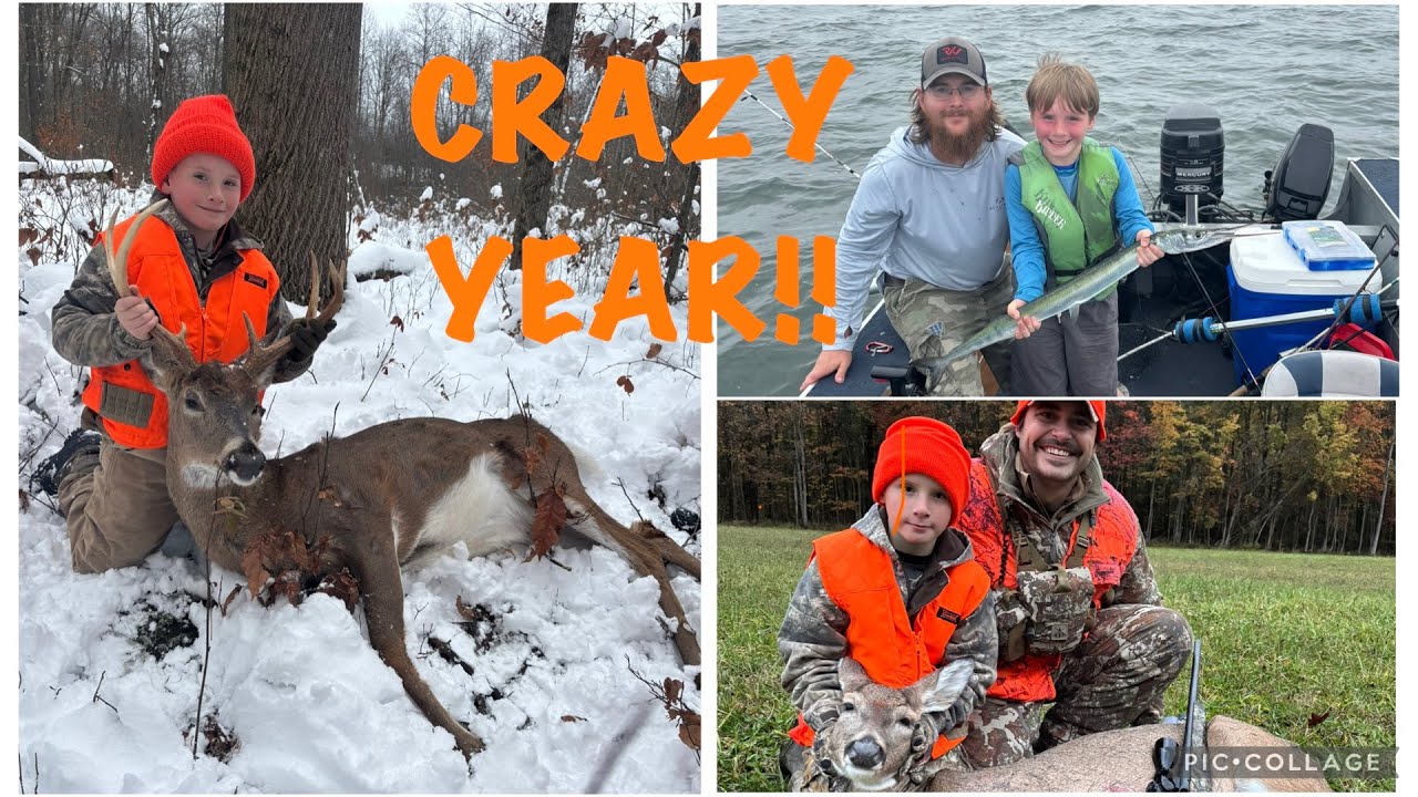 Matthews crazy year! (Recap) PA hunting &fishing 2025