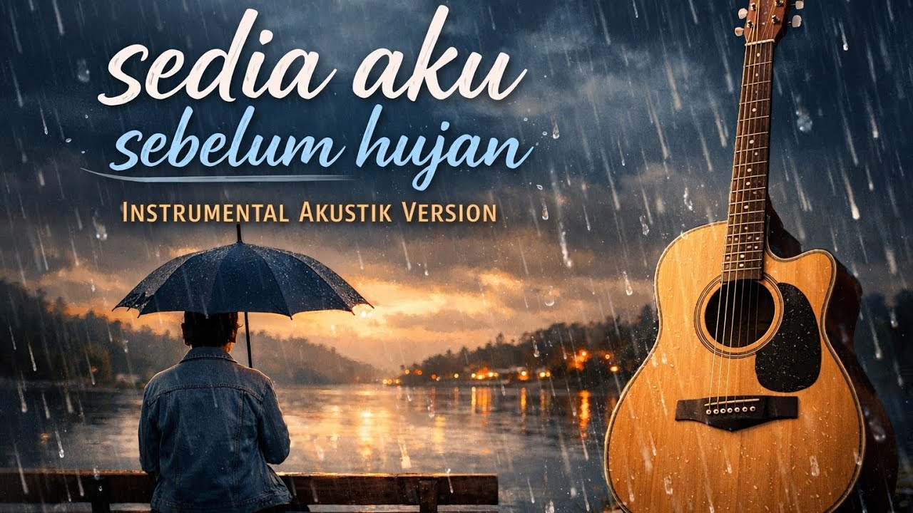 Sedia Aku Sebelum Hujan – Instrumental Akustik Relaxing Rain Guitar