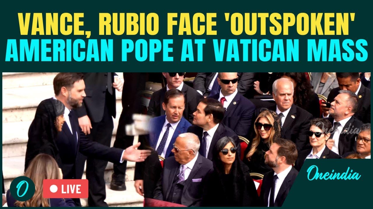 Pope Leo Inauguration LIVE: JD Vance and Marco Rubio Confront American Pope Who Criticized Trump Era