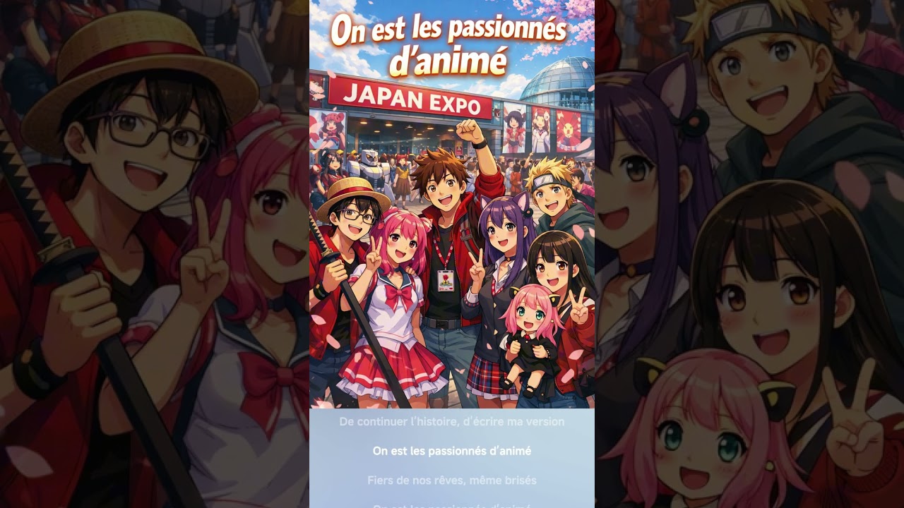 🎶 On est les passionnés d’animé 🎶