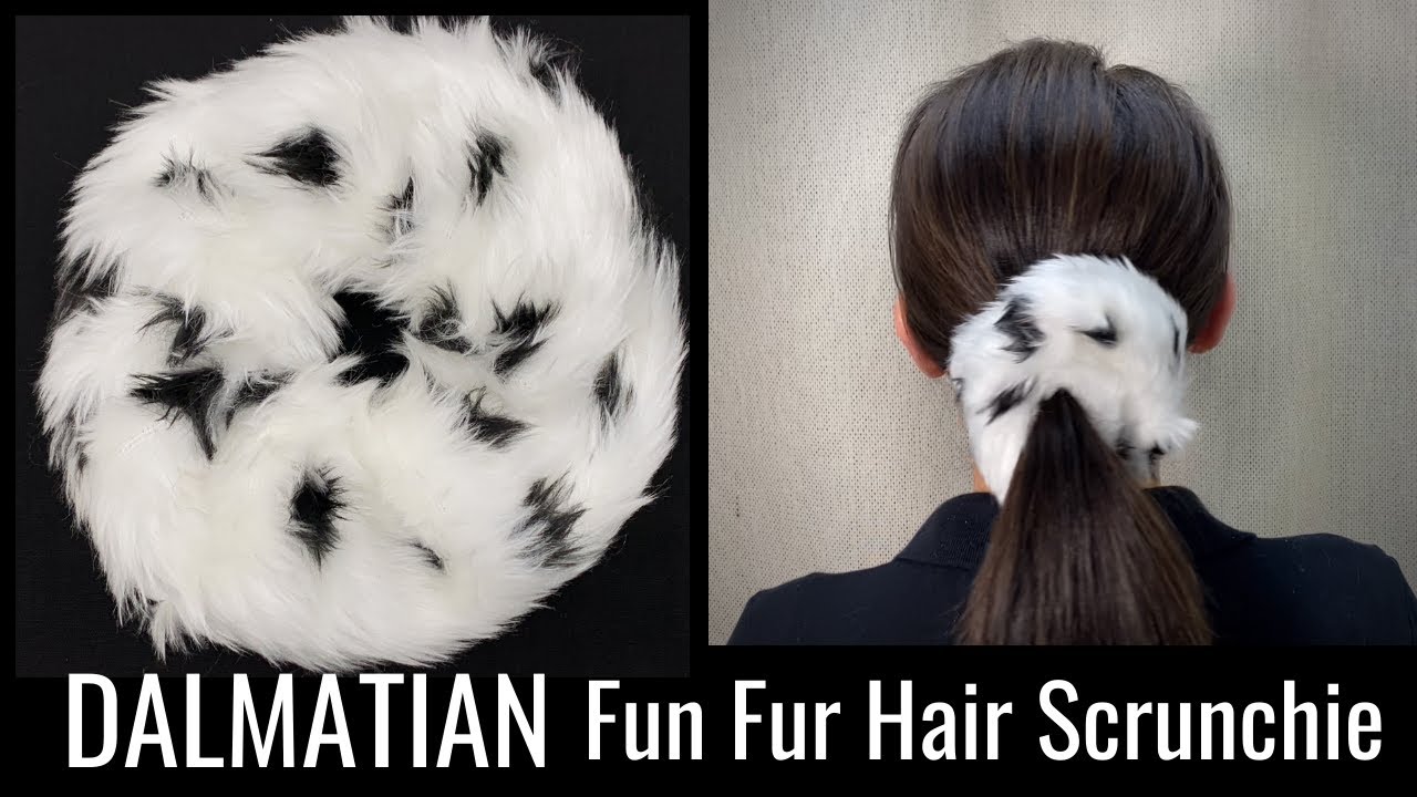 How to Make a Scrunchie with Faux Fur -DIY Fun Fur