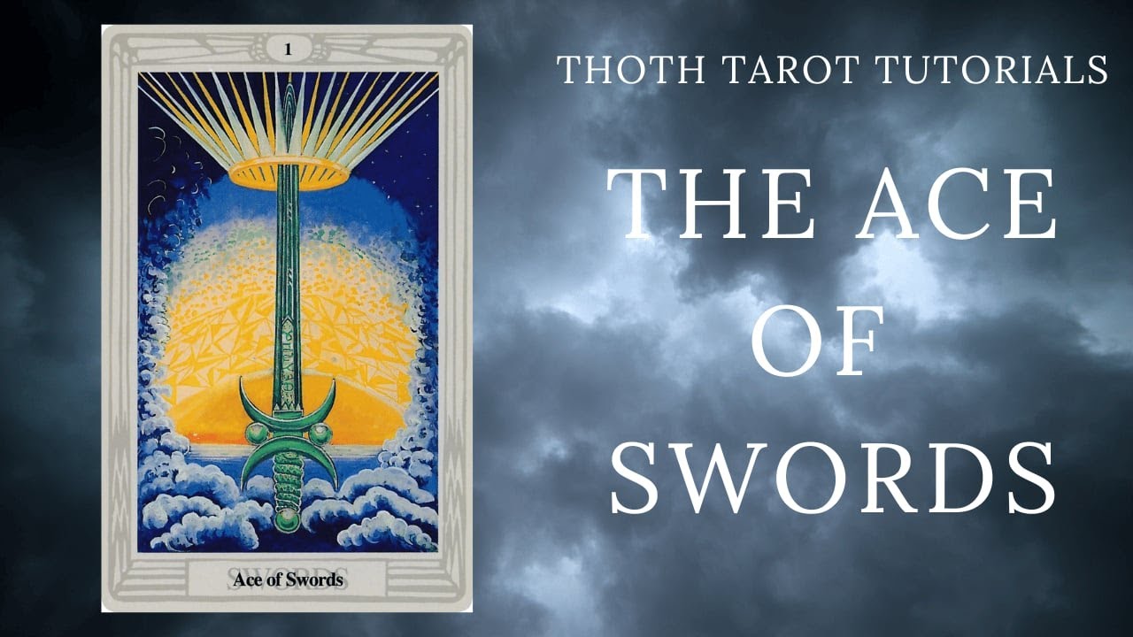 Ace of Swords - Thoth Tarot Tutorial
